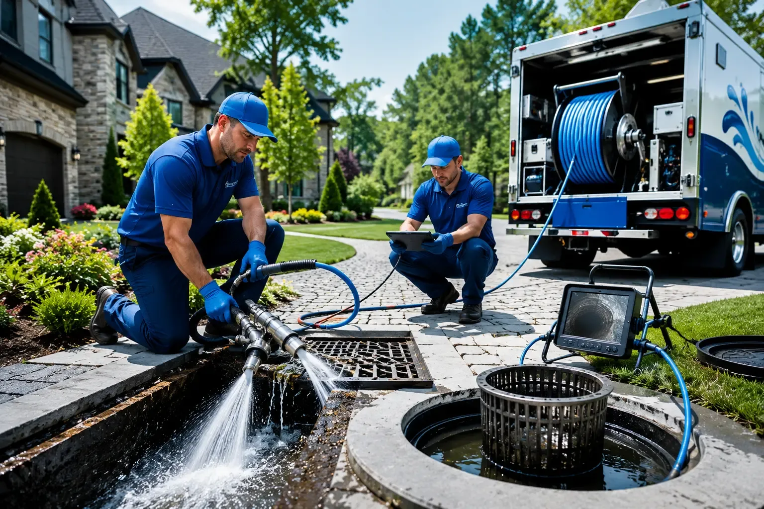 Local outdoor drain cleaning professionals in Bellville, GA